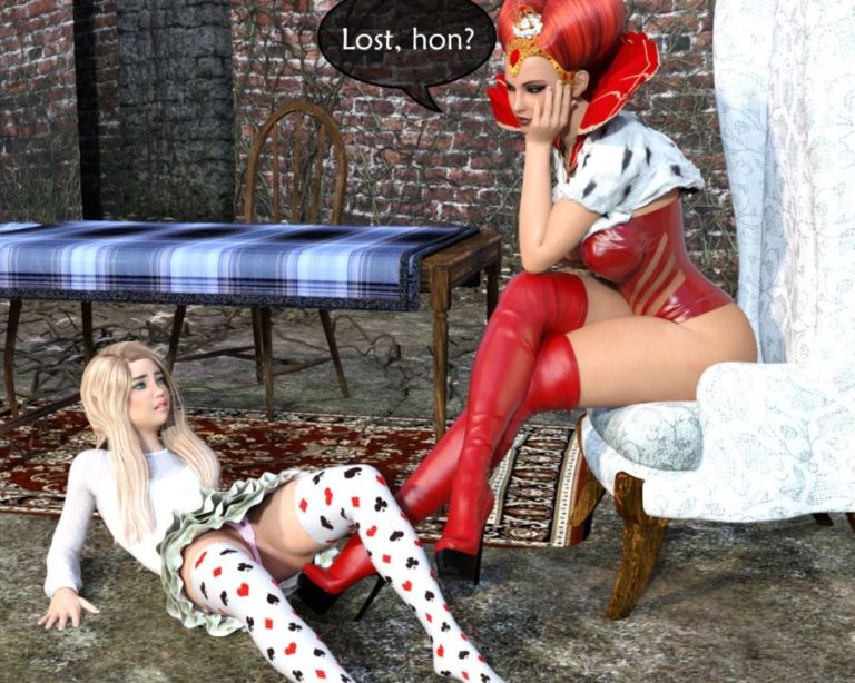 Satisfy the queen porn comic picture 1