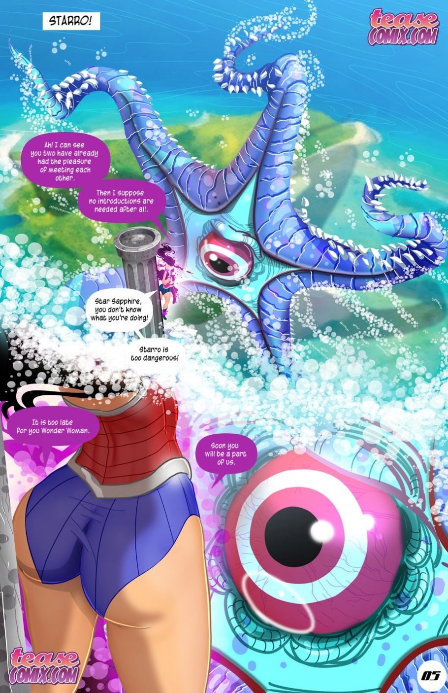Super Bitches porn comic picture 6