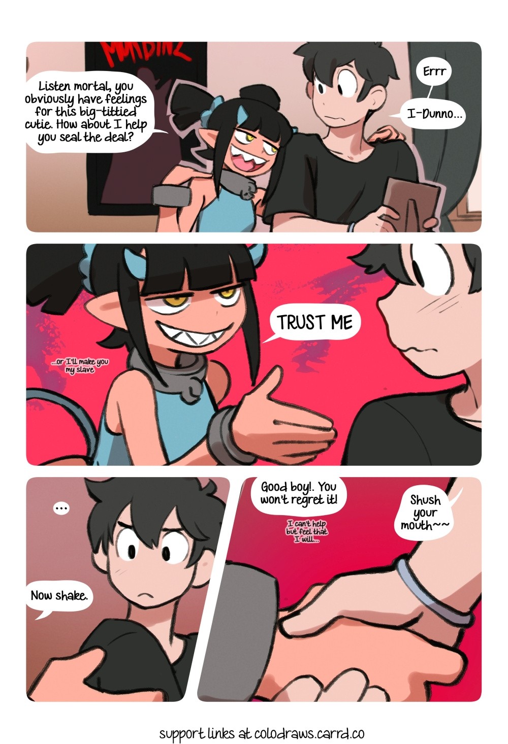SweetHex: The Webcomic 1 porn comic picture 21