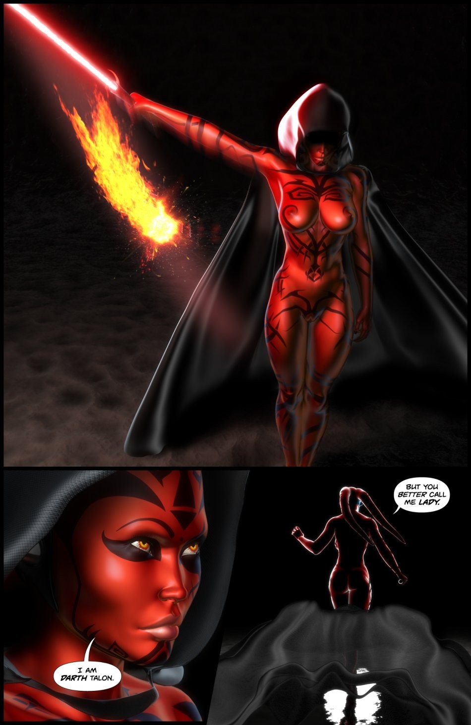 Talon X porn comic picture 8