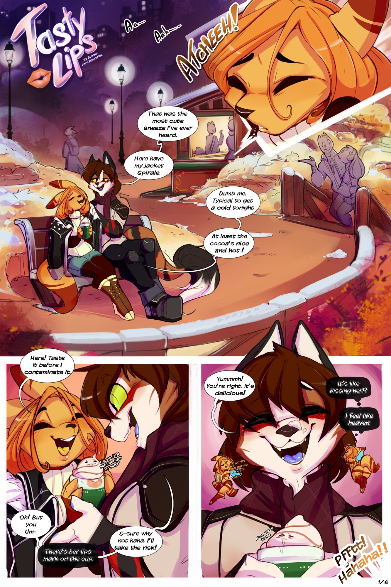 Tasty Lips porn comic picture 1