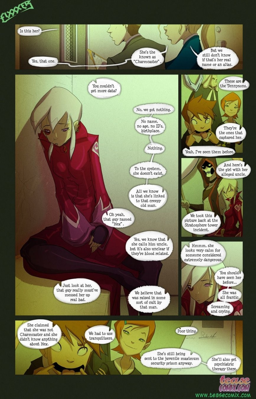 The witch with no name (Ben 10) porn comic picture 2