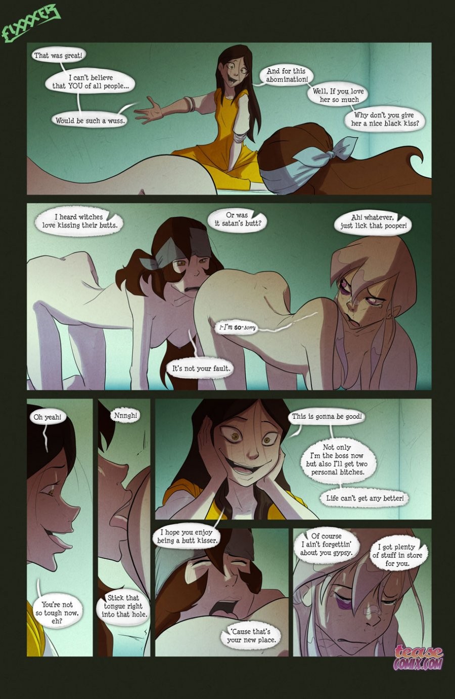The witch with no name (Ben 10) porn comic picture 35