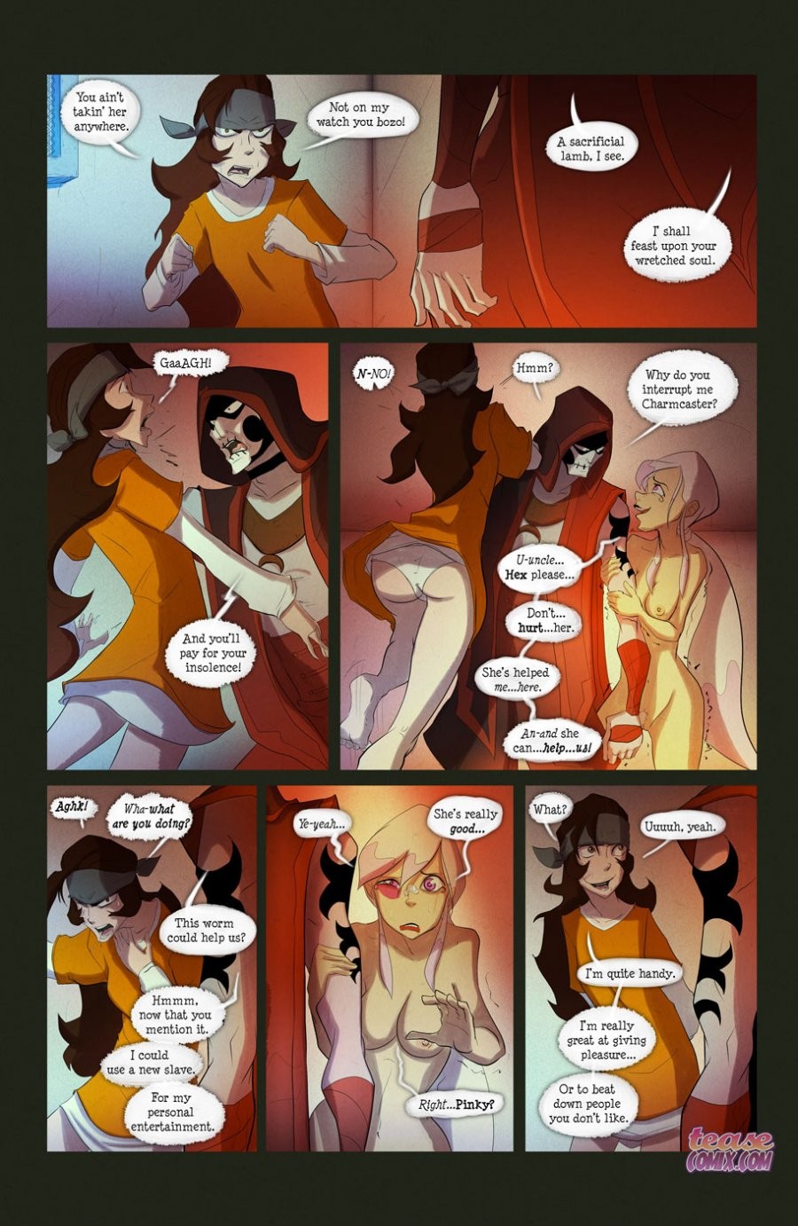 The witch with no name (Ben 10) porn comic picture 42