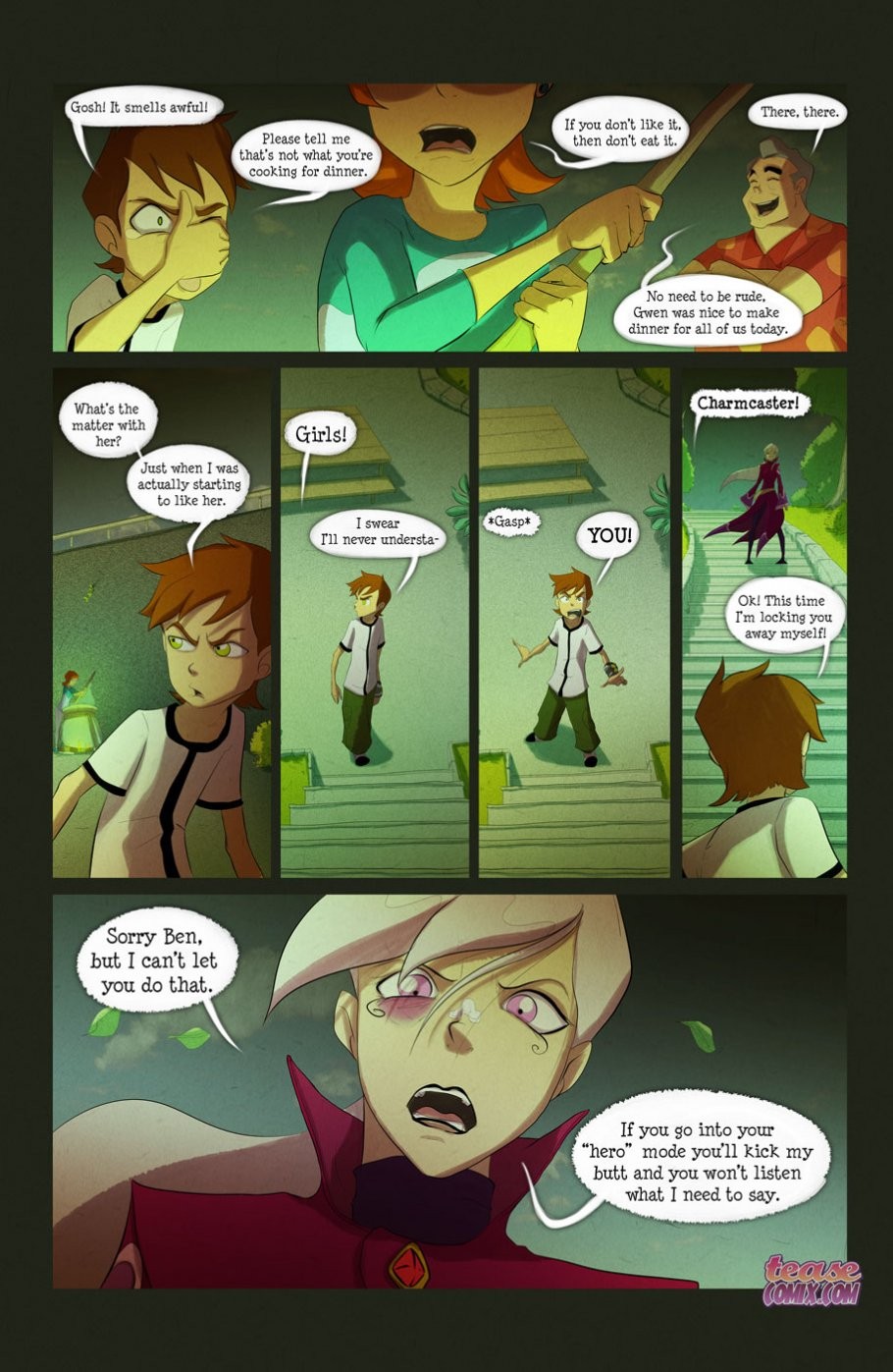 The witch with no name (Ben 10) porn comic picture 61