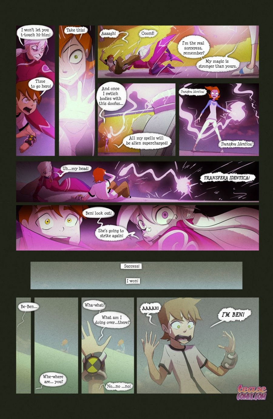 The witch with no name (Ben 10) porn comic picture 63