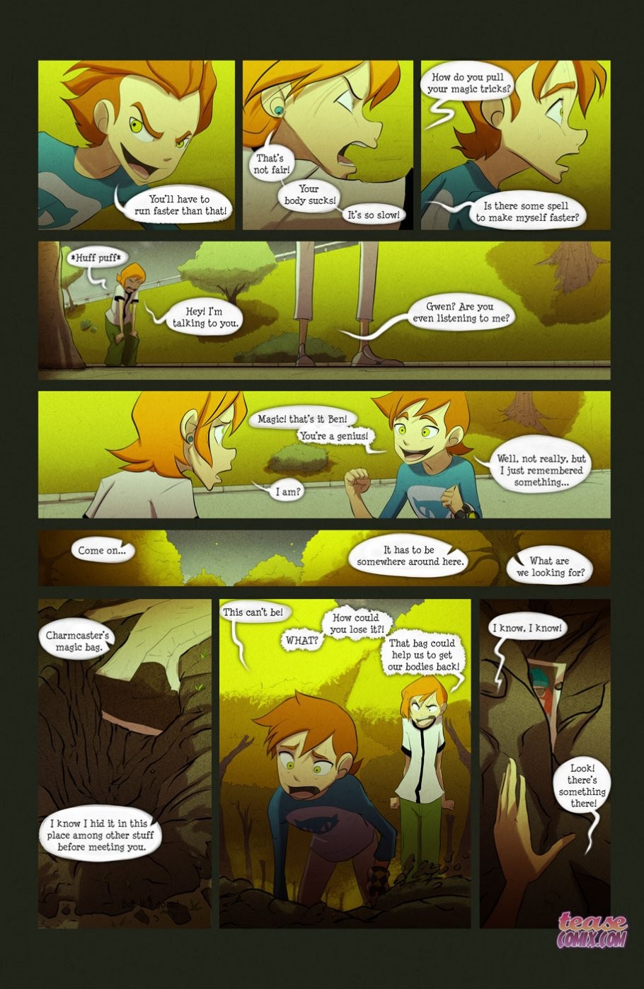 The witch with no name (Ben 10) porn comic picture 68