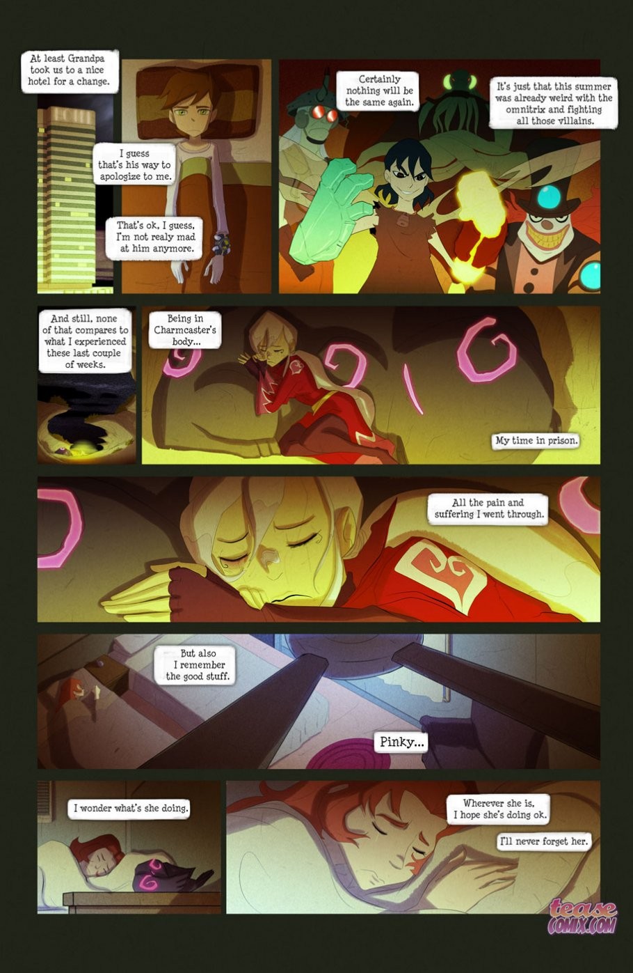 The witch with no name (Ben 10) porn comic picture 70