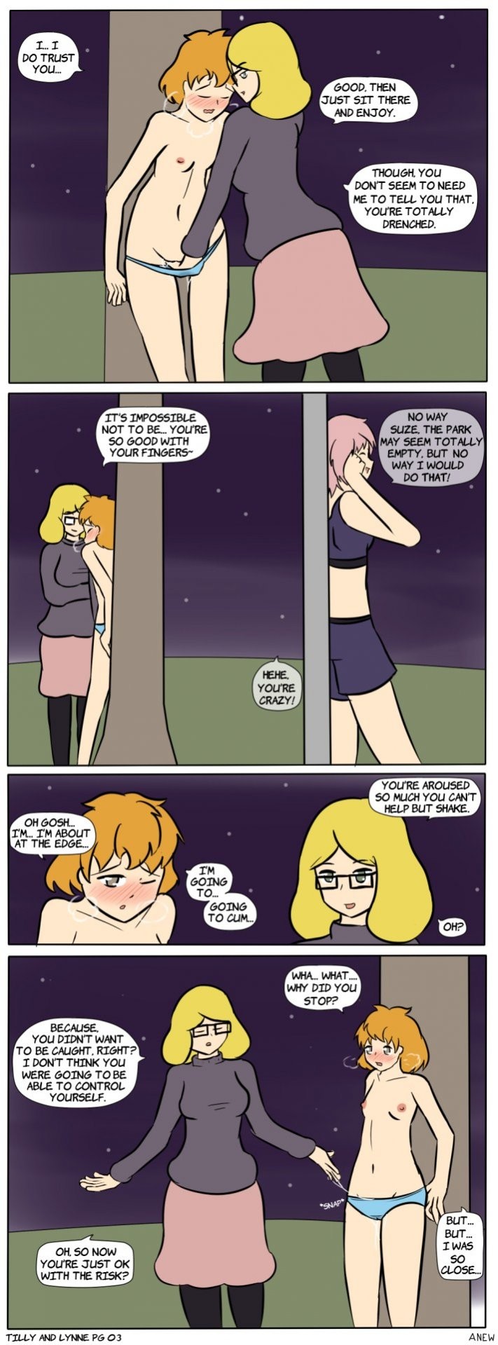 Tilly and Lynne porn comic picture 3