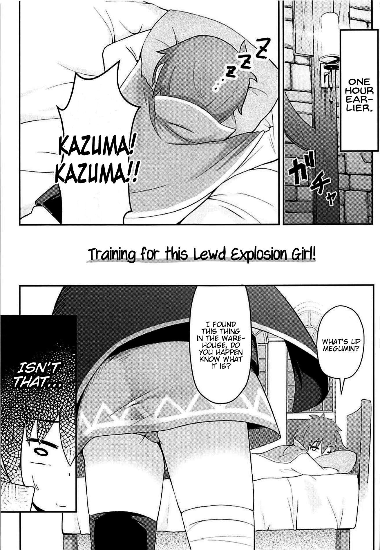 Training for this Lewd Explosion Girl ! hentai manga picture 6