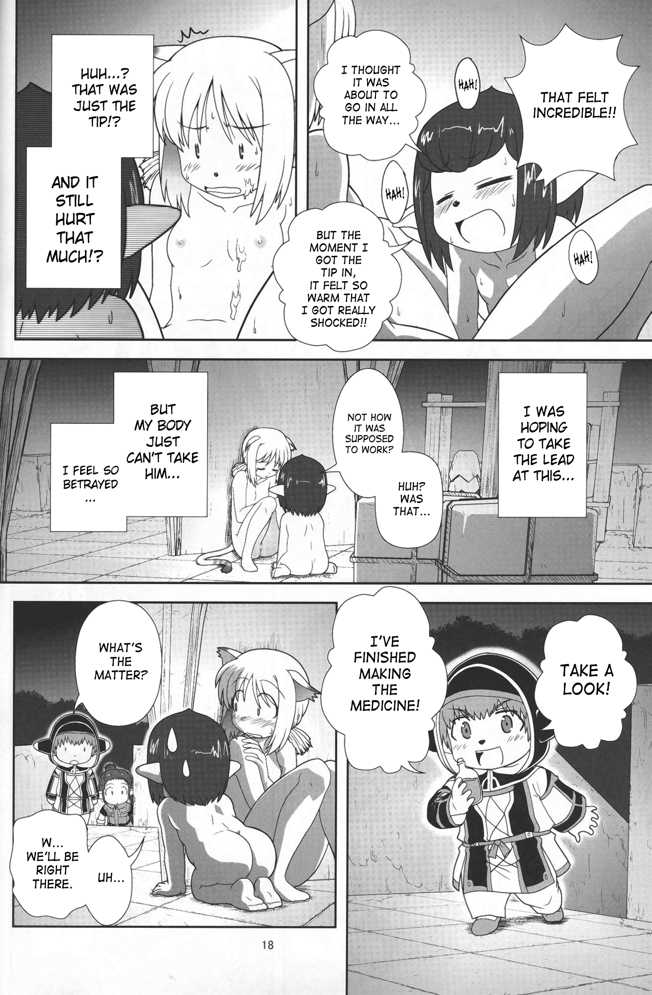 Yappari Mithran Tarutaru hentai manga picture 17