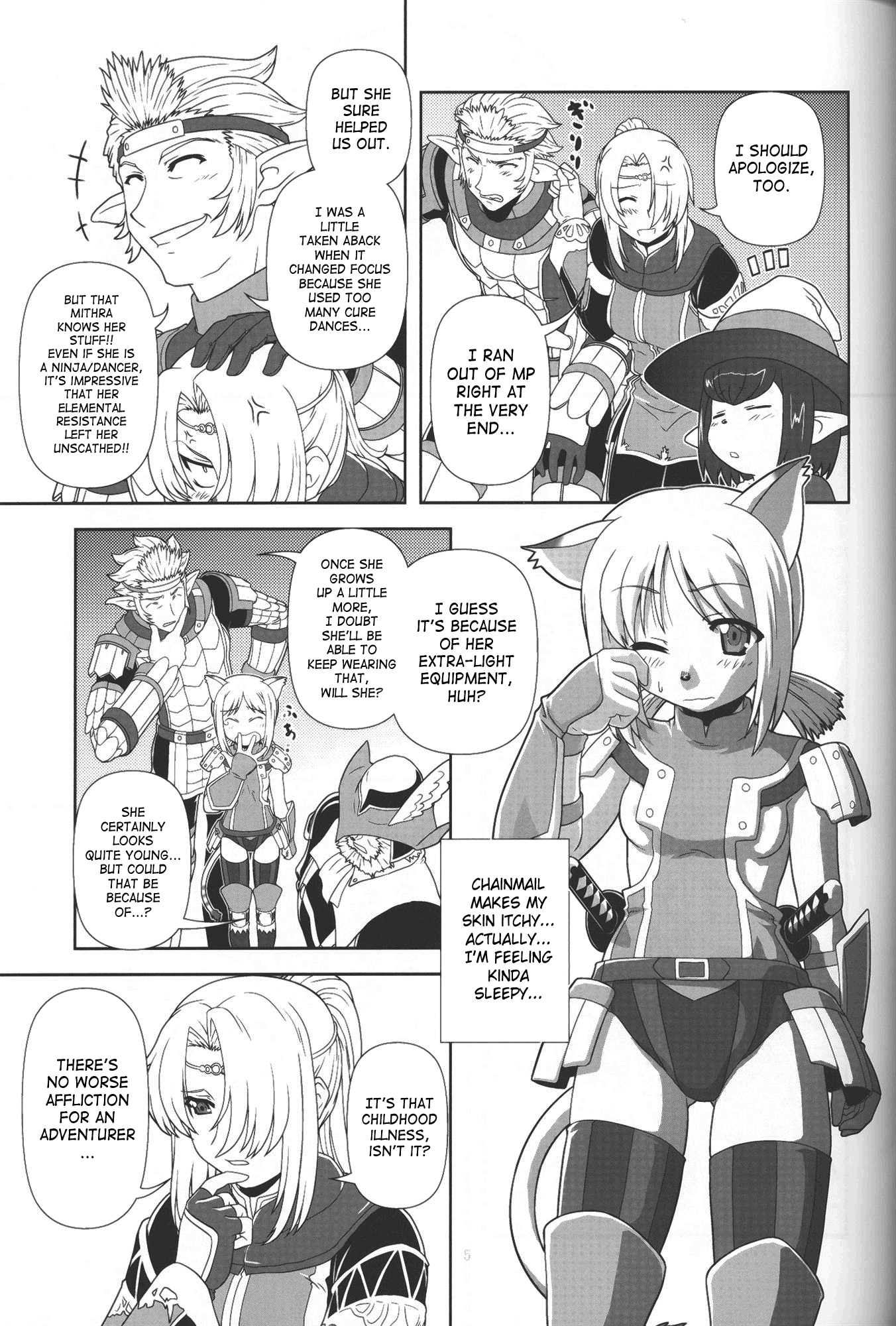 Yappari Mithran Tarutaru hentai manga picture 4