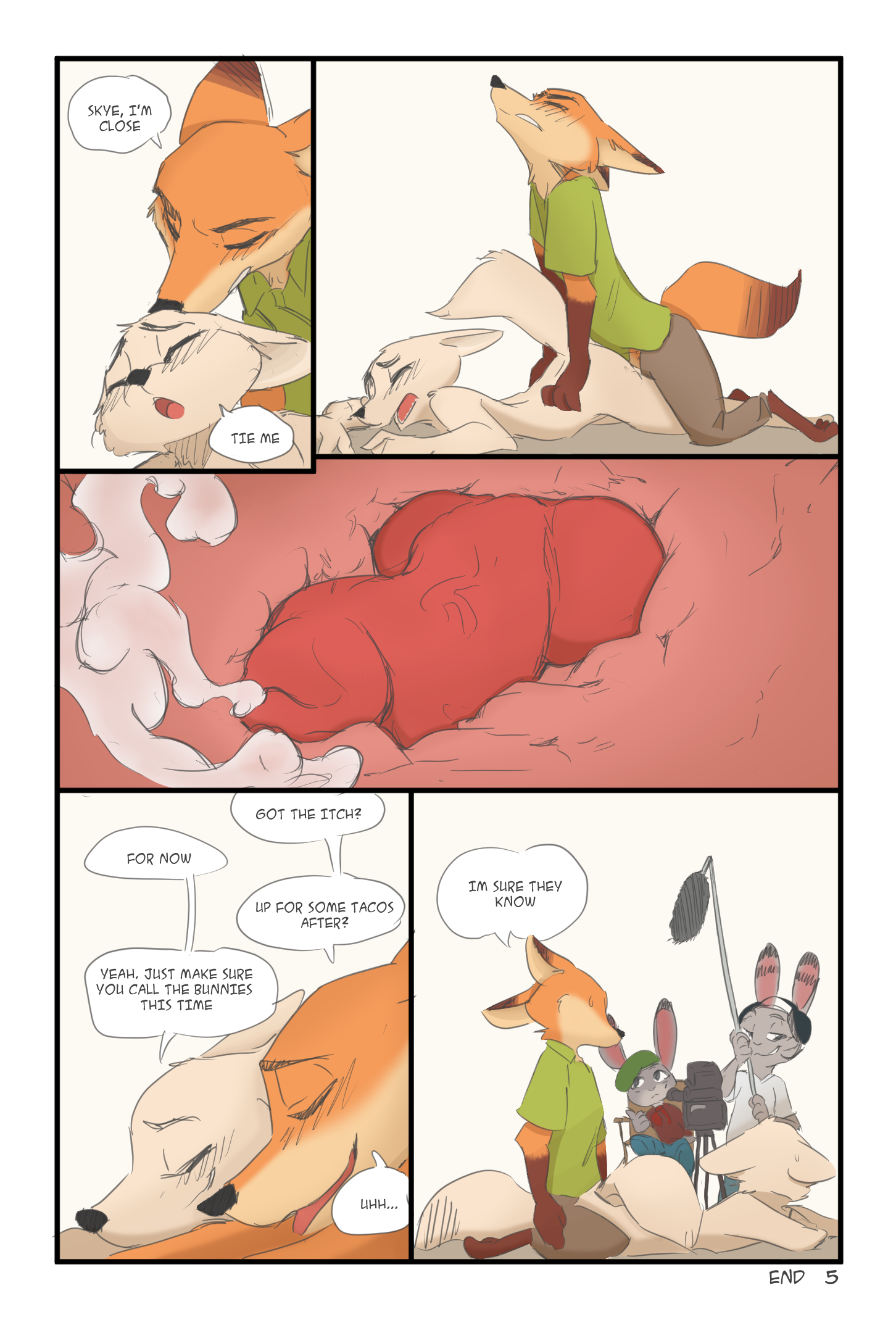 Zootopia Fox Care porn comic picture 5