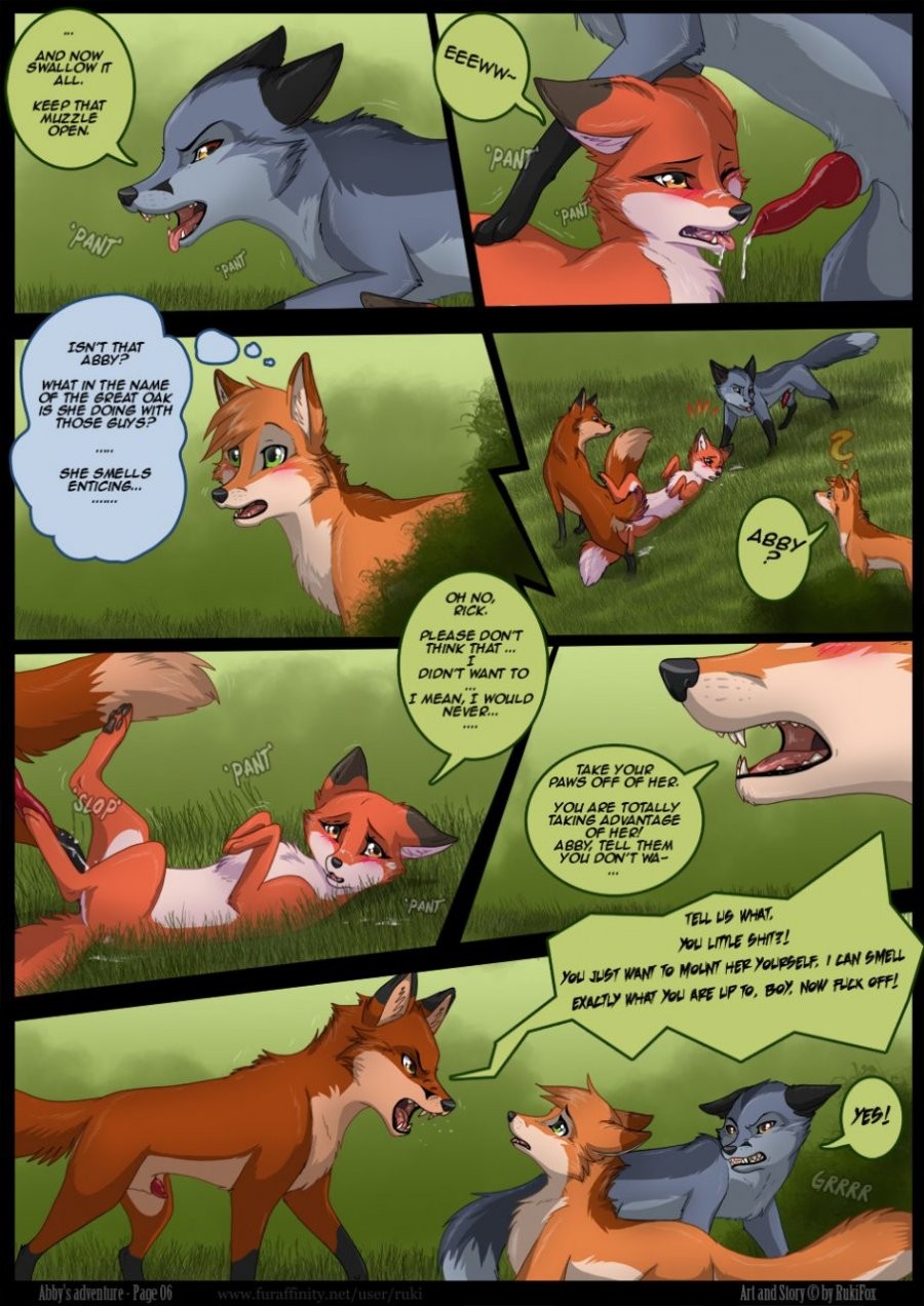 Abby's Adventure porn comic picture 7