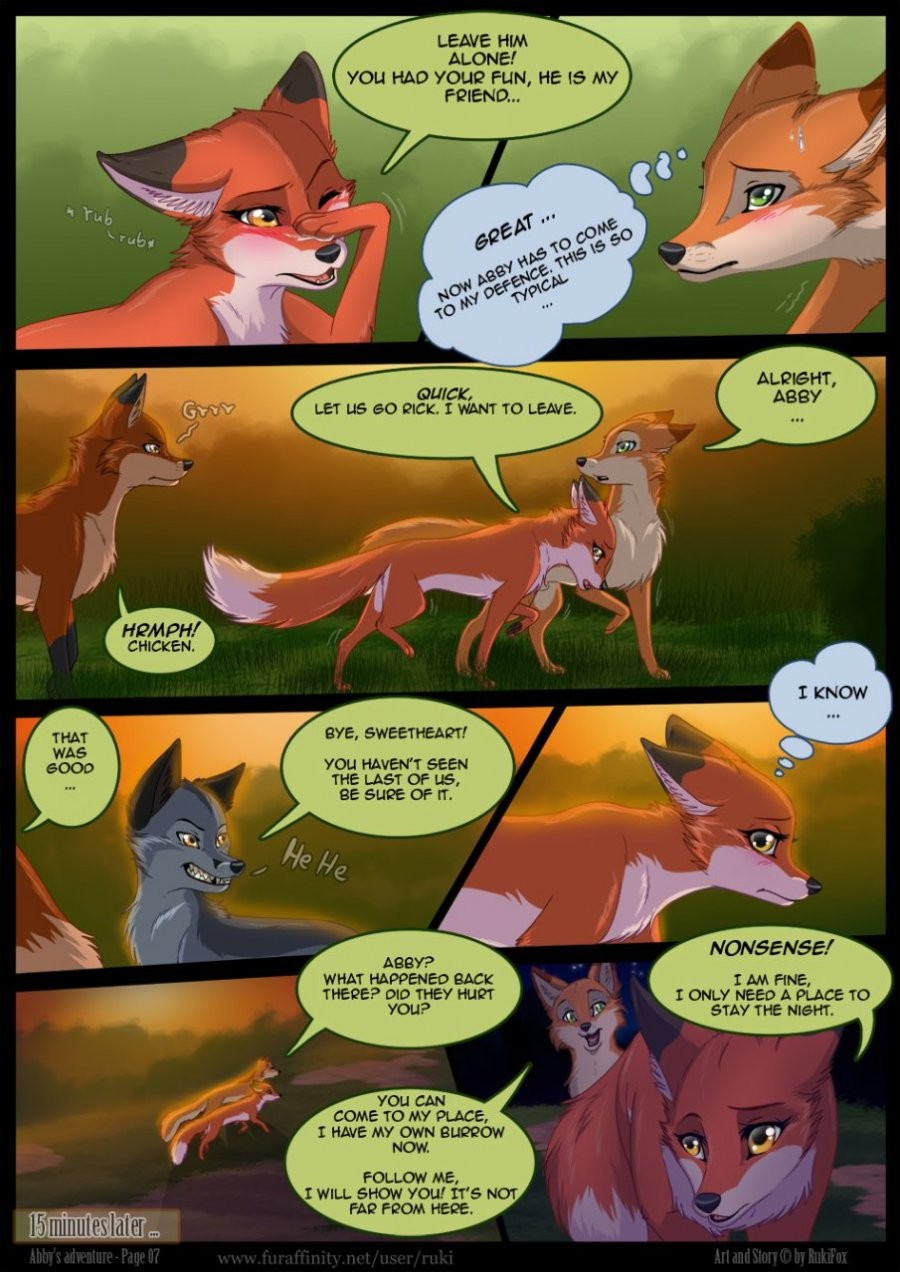 Abby's Adventure porn comic picture 8