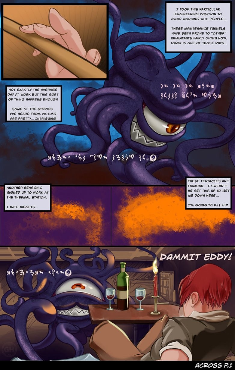 ACROSS porn comic picture 3