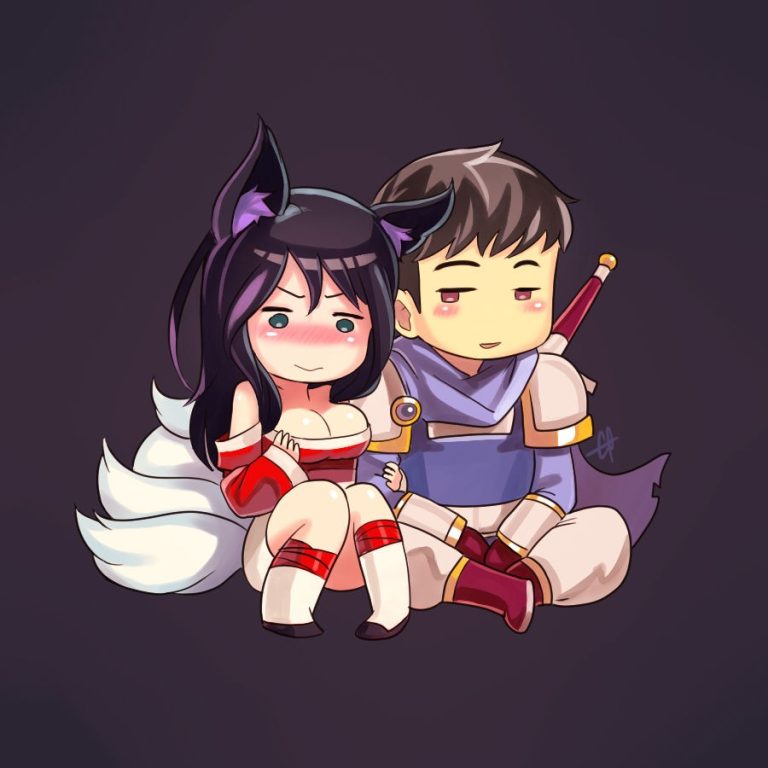Ahri x Garen porn comic picture 1
