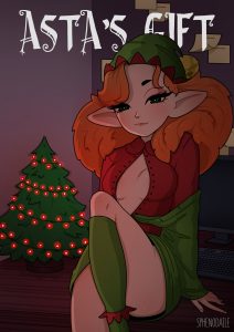 Asta's gift porn comic picture 1