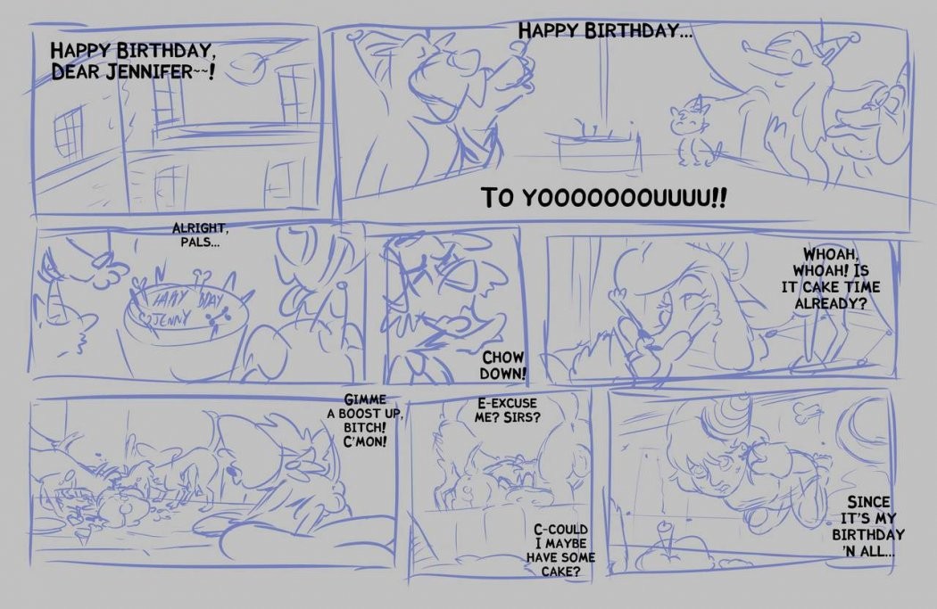 Birthday Girl porn comic picture 21