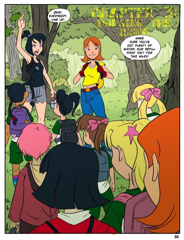 Camp Sherwood 3 porn comic picture 1