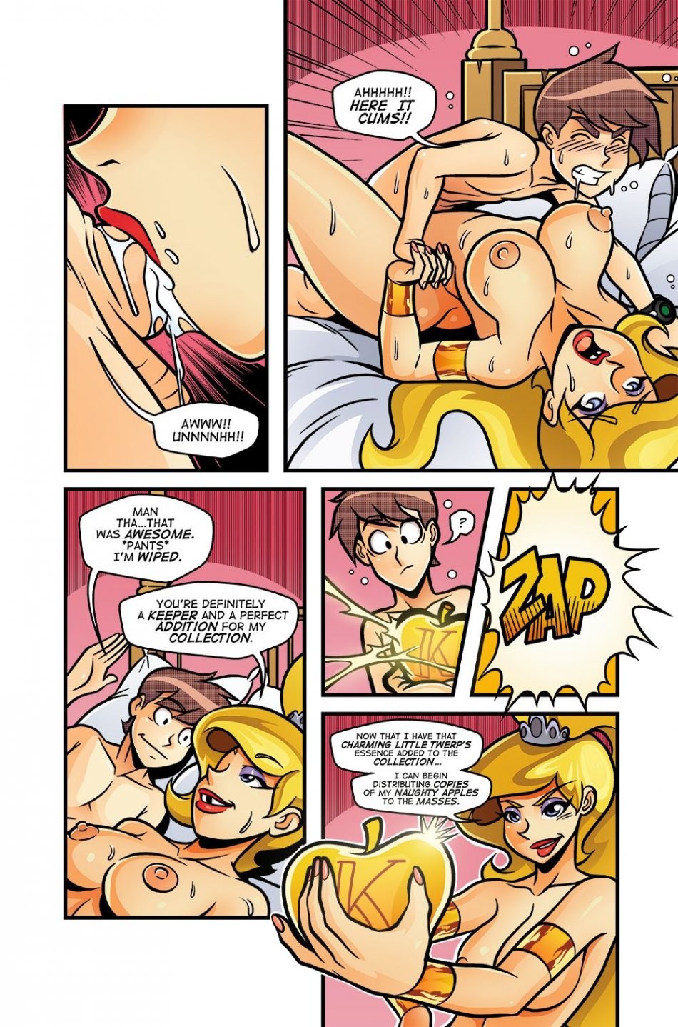 Camp Woody - Camp Chaos porn comic picture 4