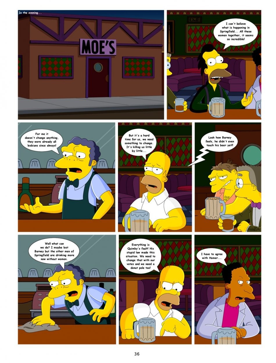 Conquest Of Springfield porn comic picture 36