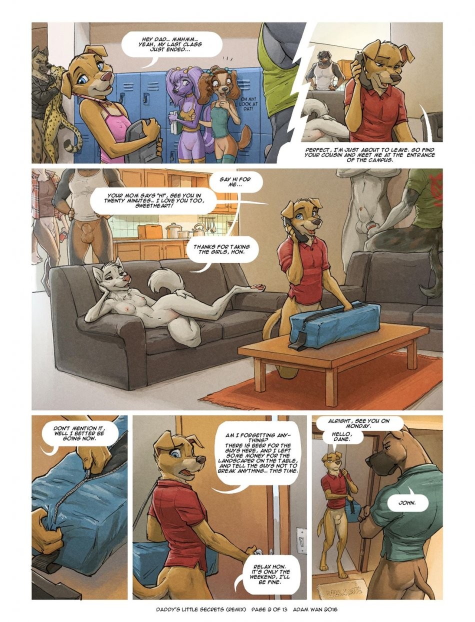 Daddy's Little Secrets porn comic picture 2