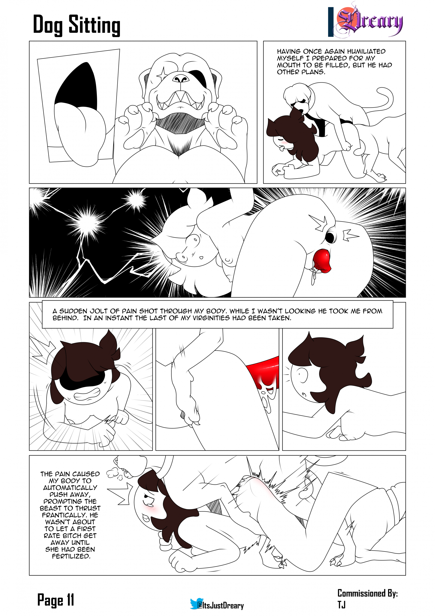 Dog Days 2 porn comic picture 11