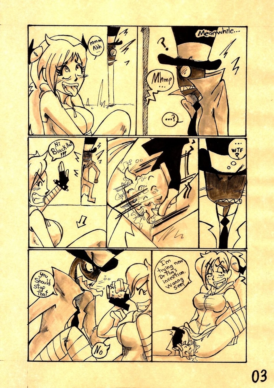 Dr Flug's new invention porn comic picture 4