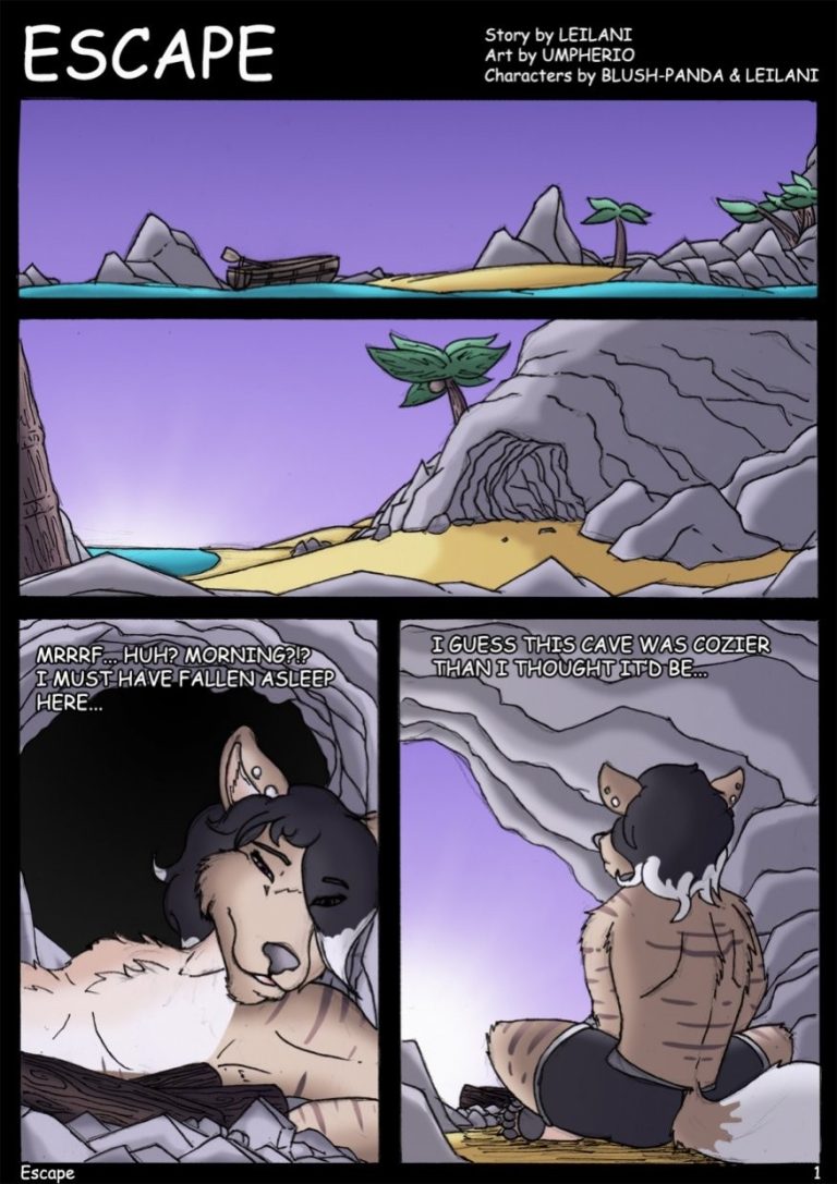 Escape porn comic picture 1