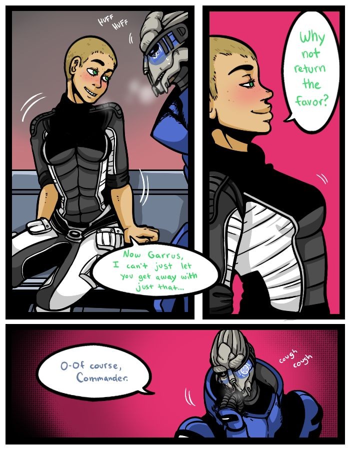 Garrus' Console porn comic picture 3
