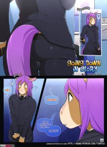Going Down in Glory porn comic picture 1
