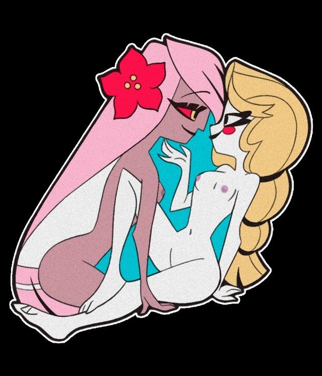 Hazbin Hotel yuri porn comic picture 12