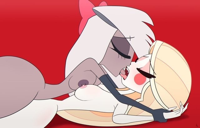 Hazbin Hotel yuri porn comic picture 26