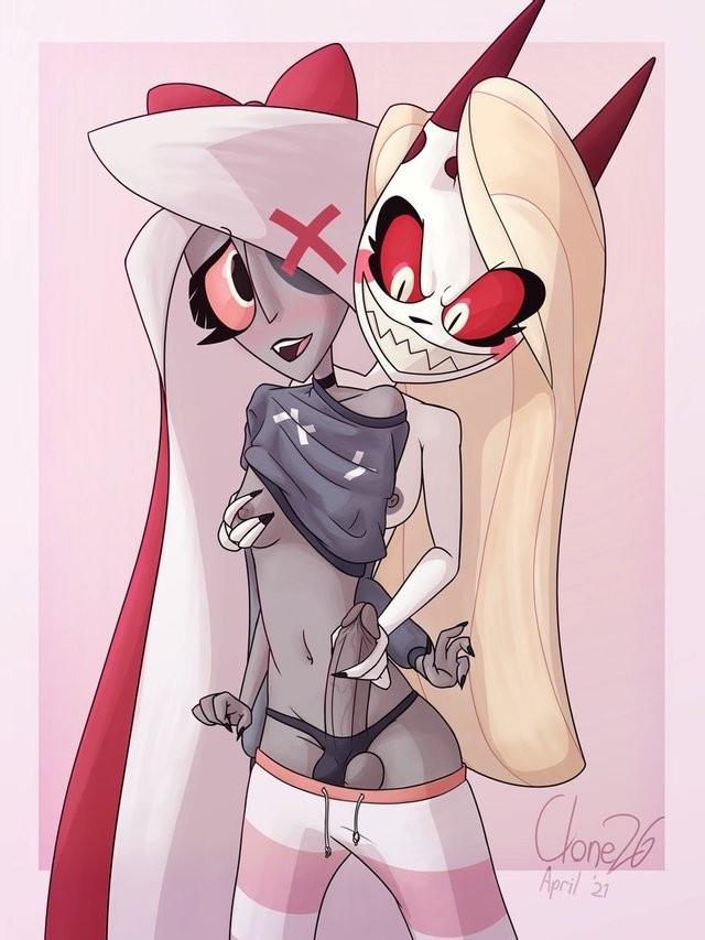 Hazbin Hotel yuri porn comic picture 30