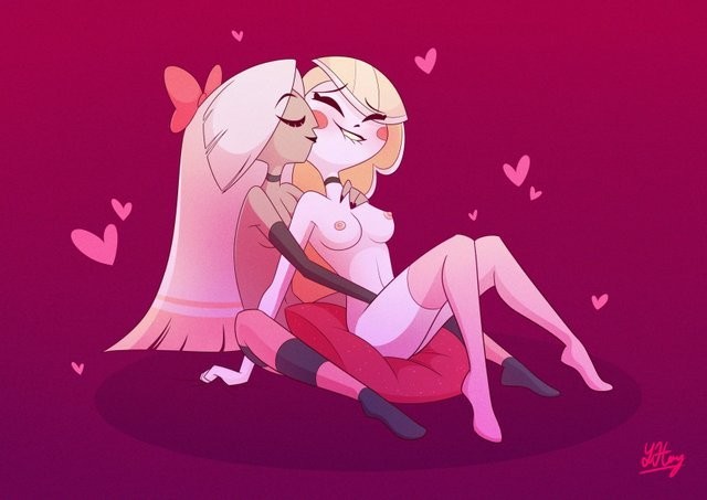 Hazbin Hotel yuri porn comic picture 86