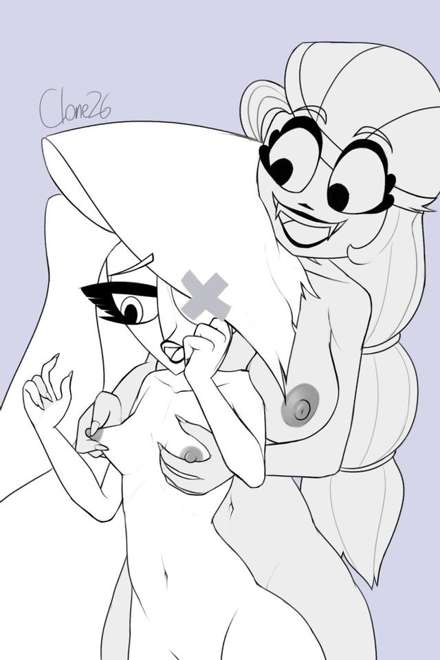 Hazbin Hotel yuri porn comic picture 96