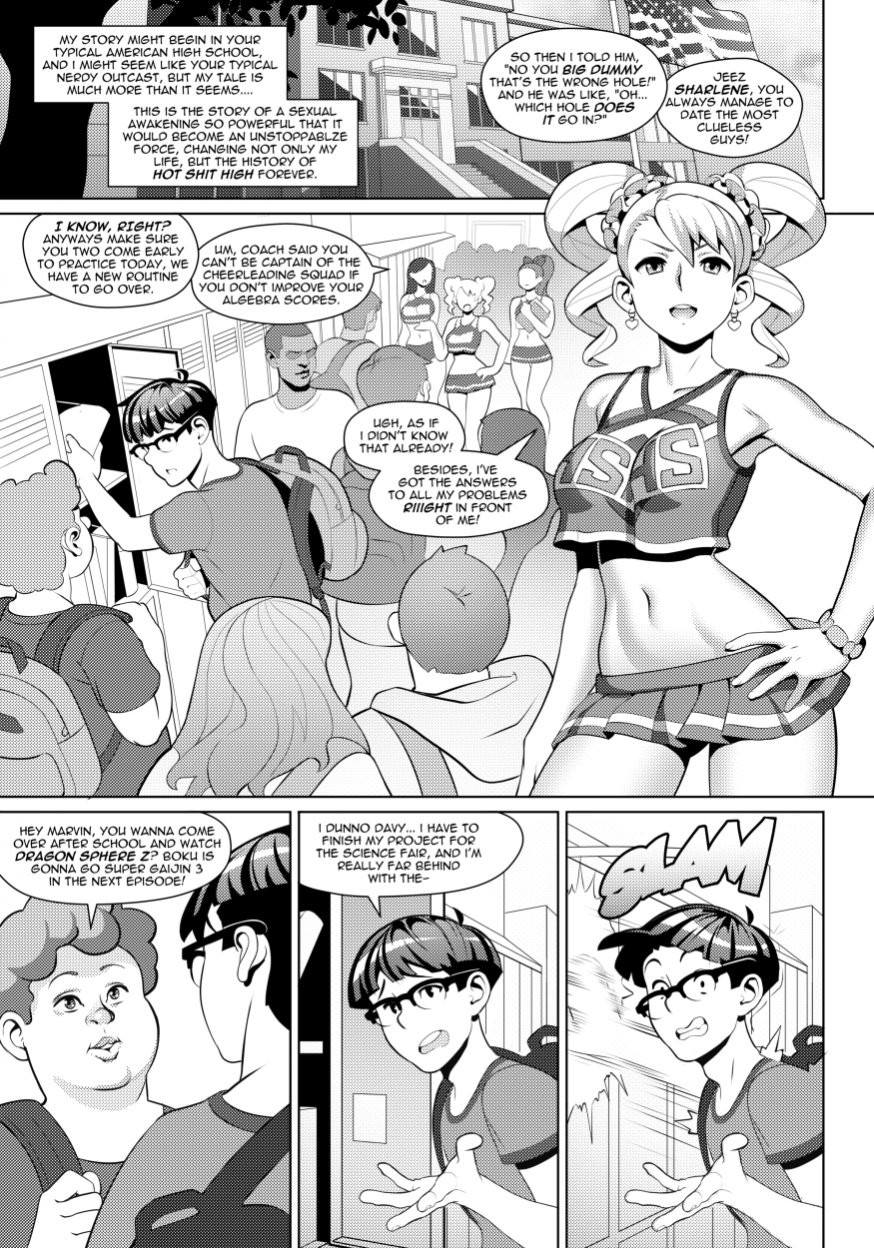 Hot Shit High! porn comic picture 4
