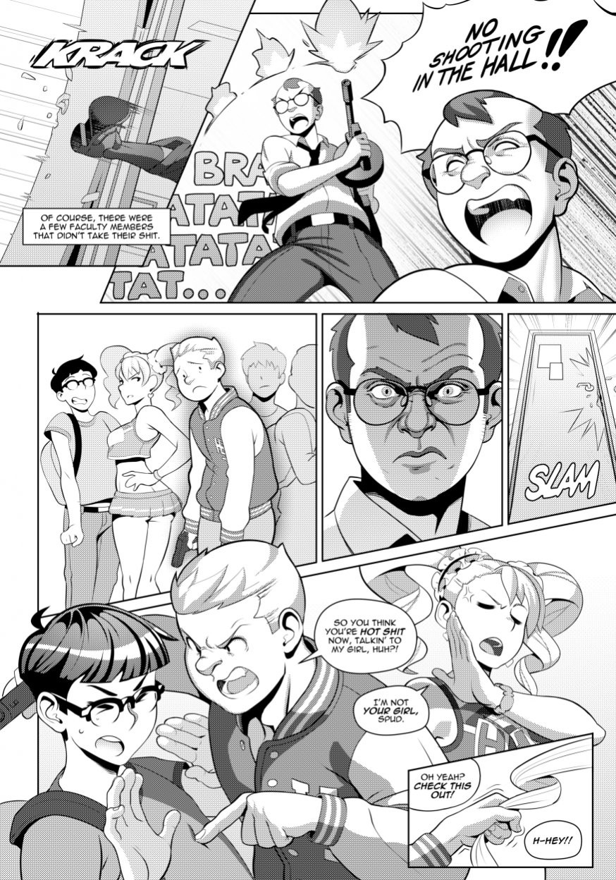 Hot Shit High! porn comic picture 7