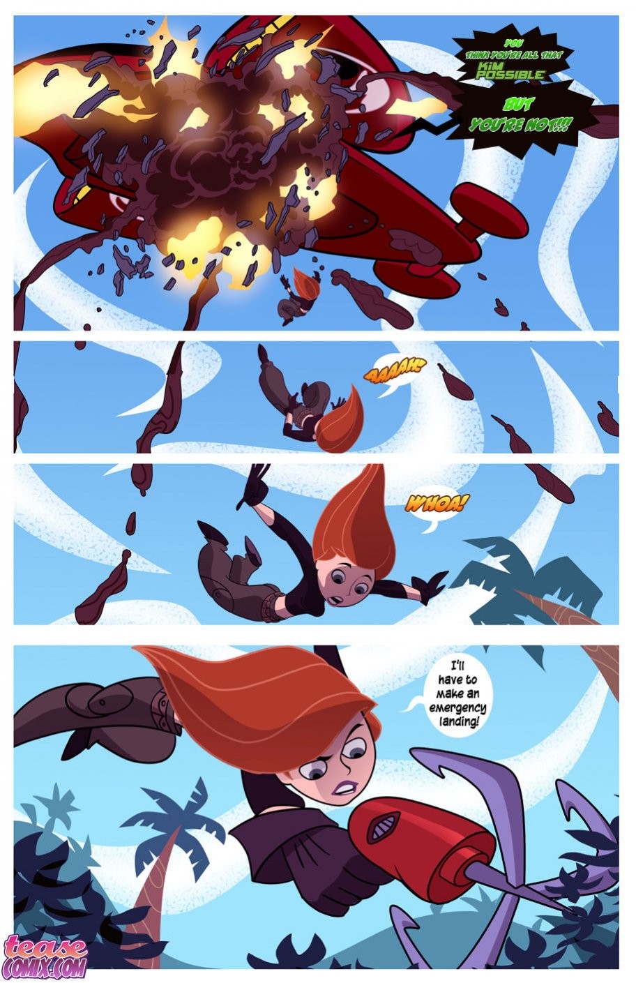 Kim vs Kaa. To Coil a Spy porn comic picture 2