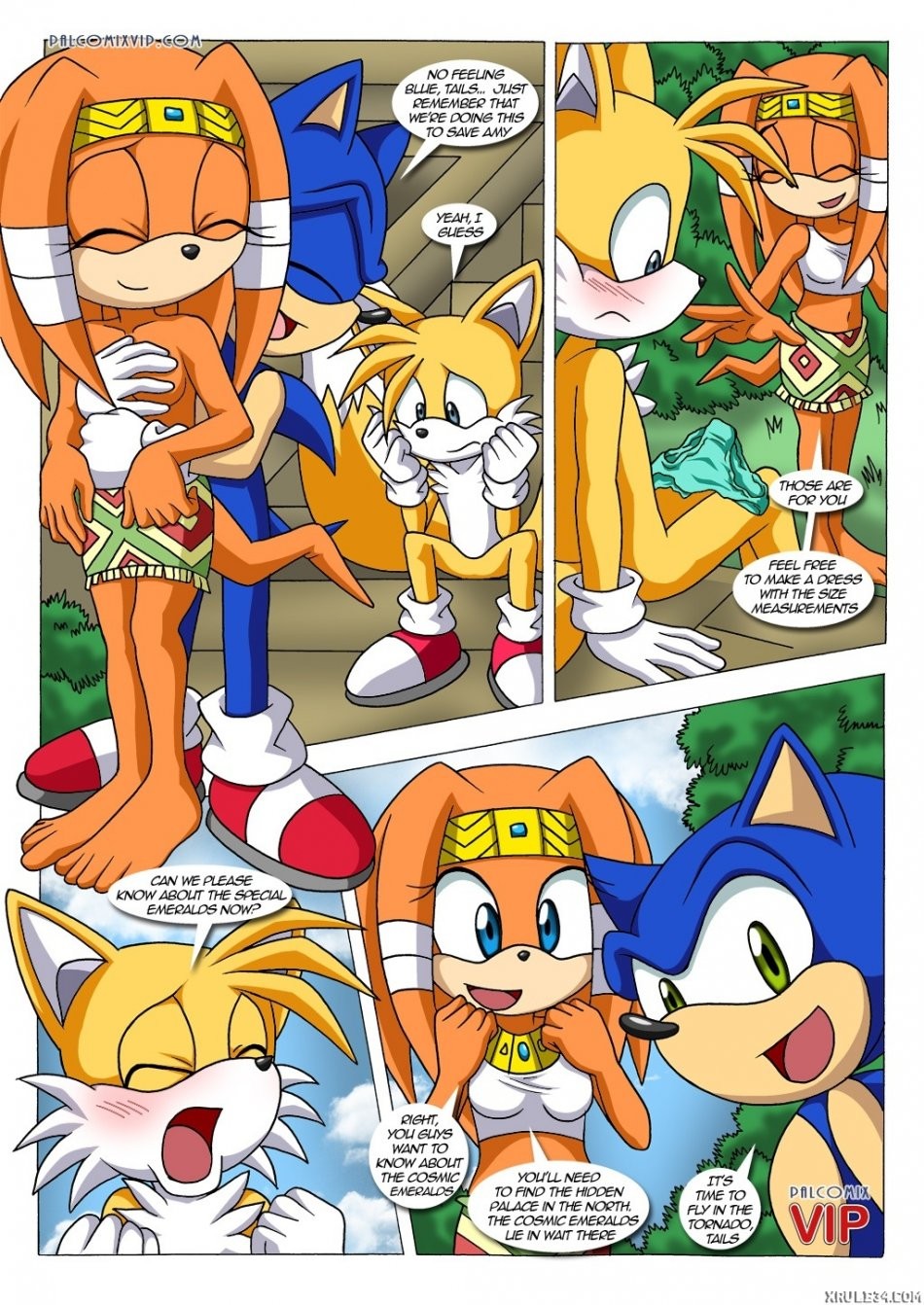 Mario and Sonic porn comic picture 3