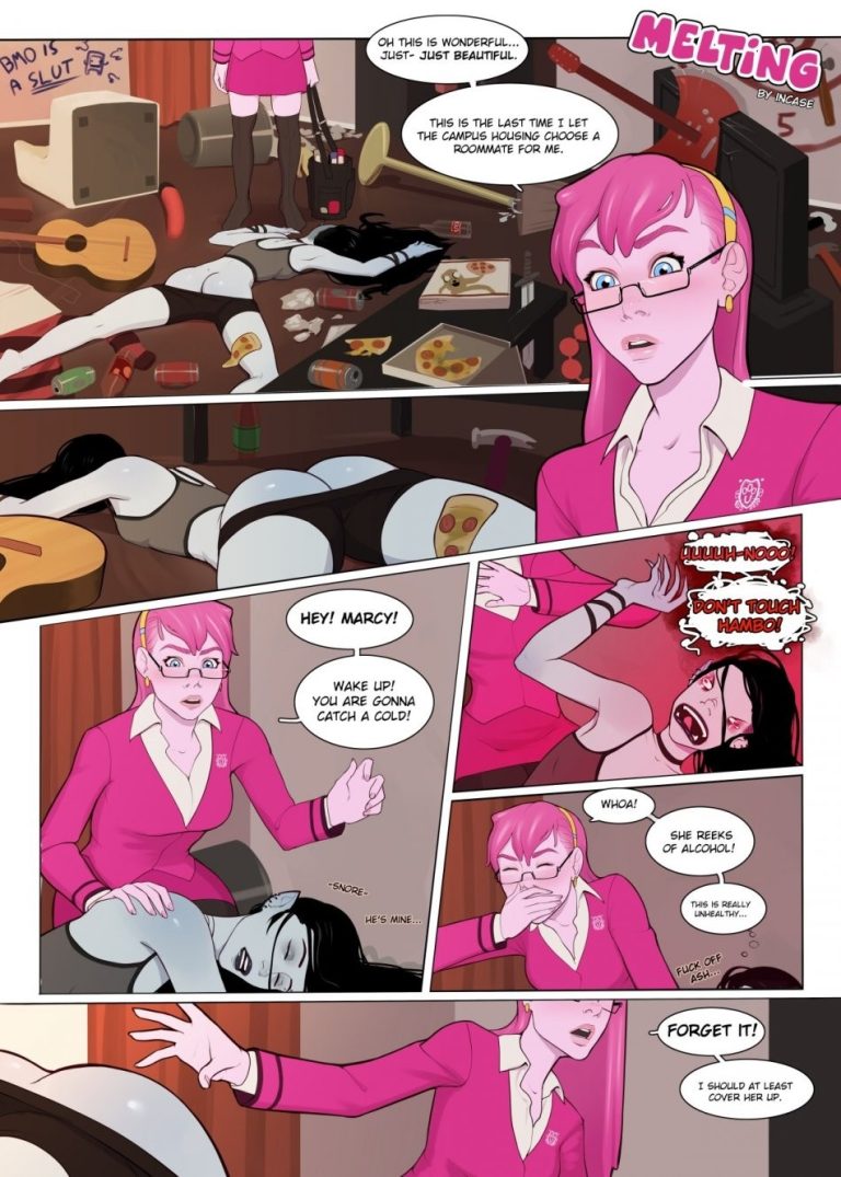 Melting porn comic picture 1