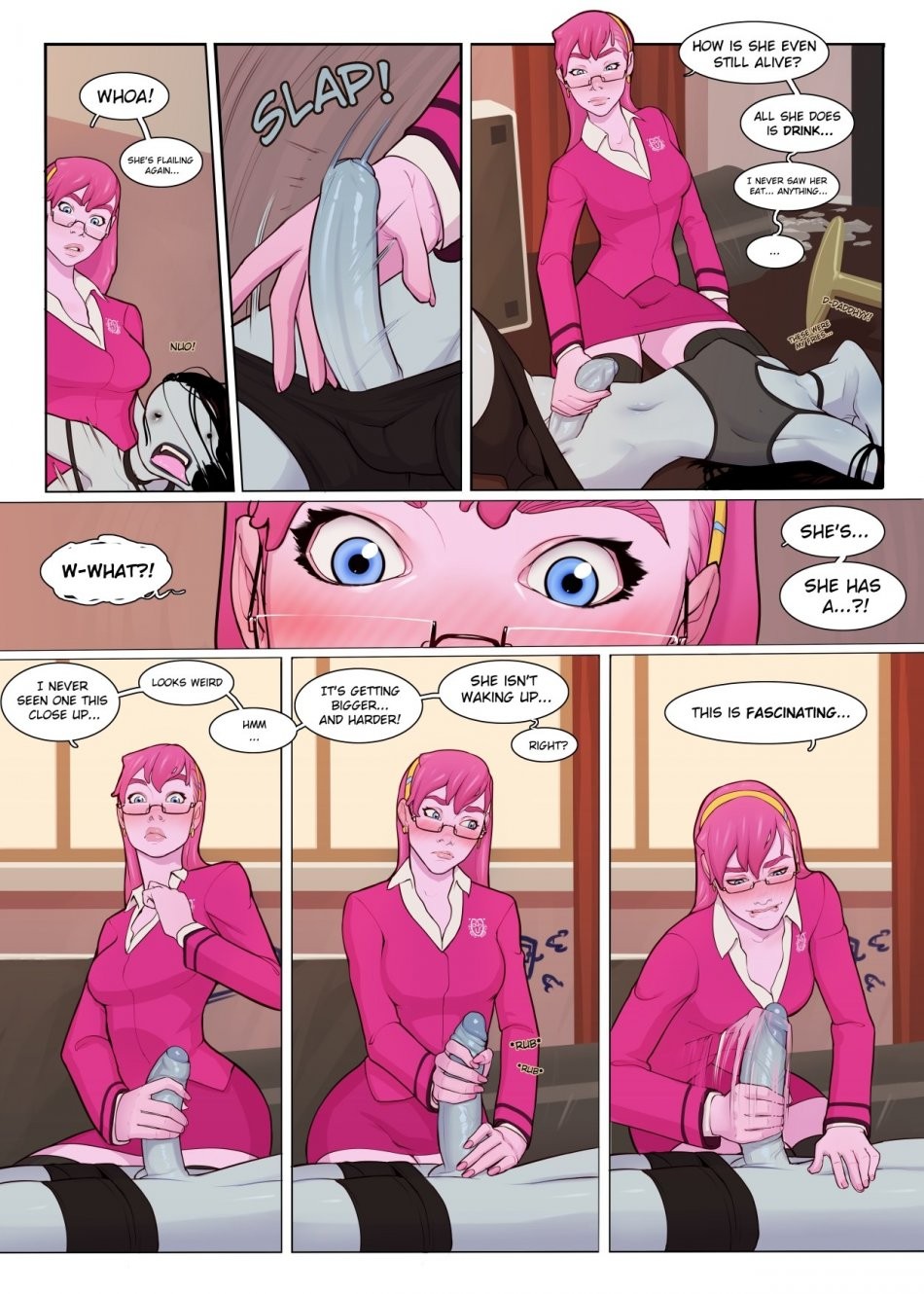 Melting porn comic picture 2