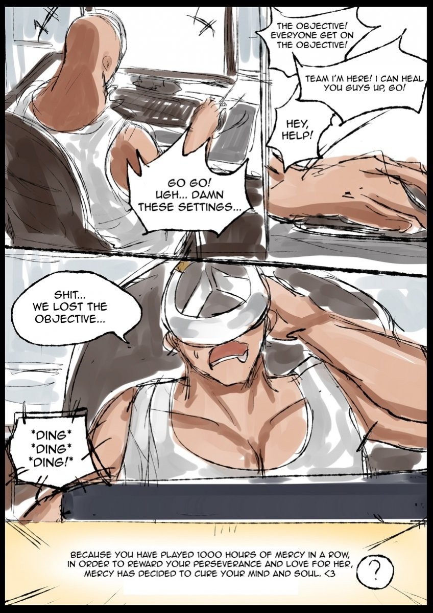 Mercy's Reward porn comic picture 4