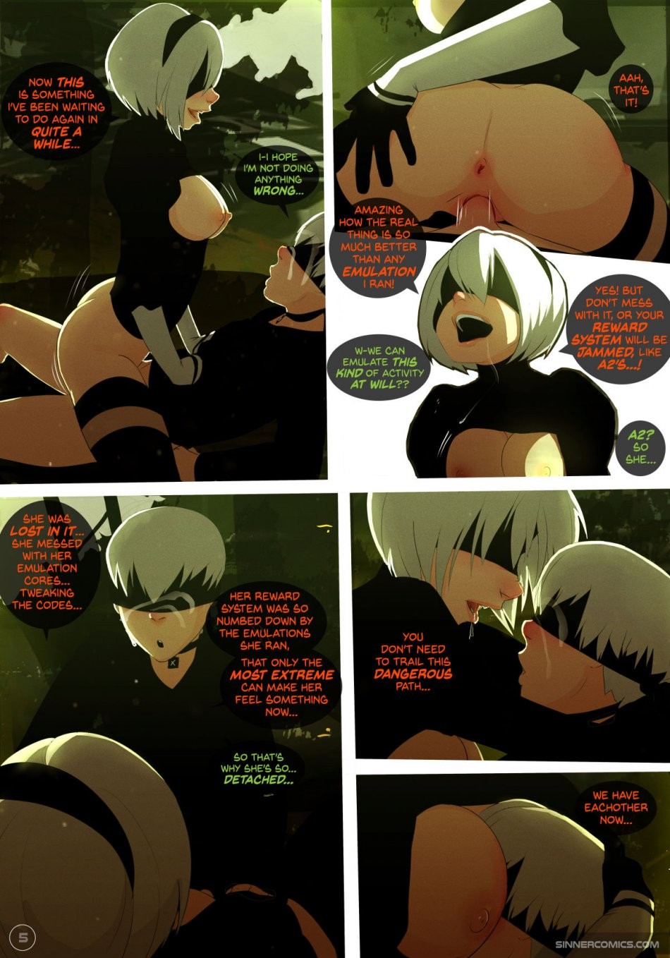NieR: Automata XXX porn comic picture 5