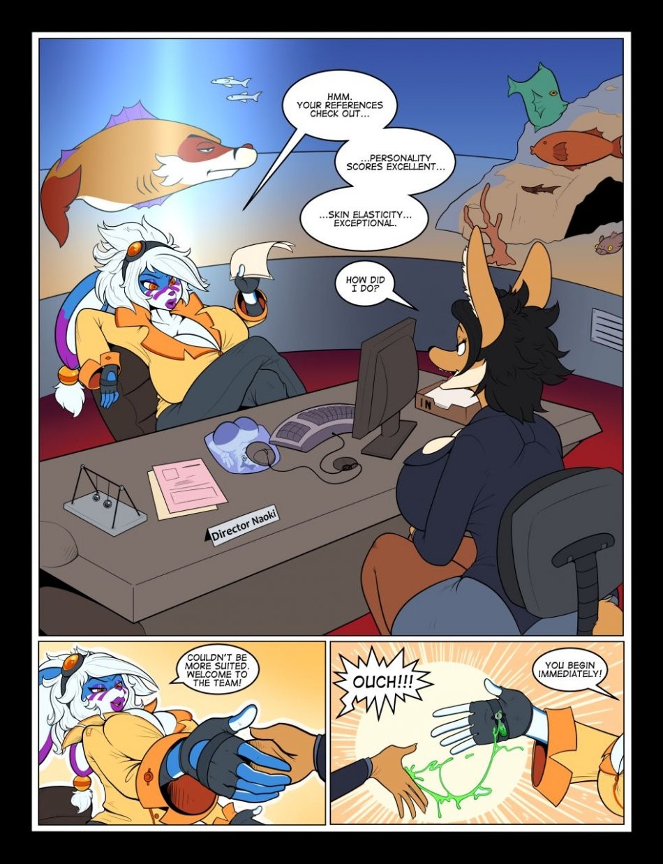 Senneca's New Job porn comic picture 4