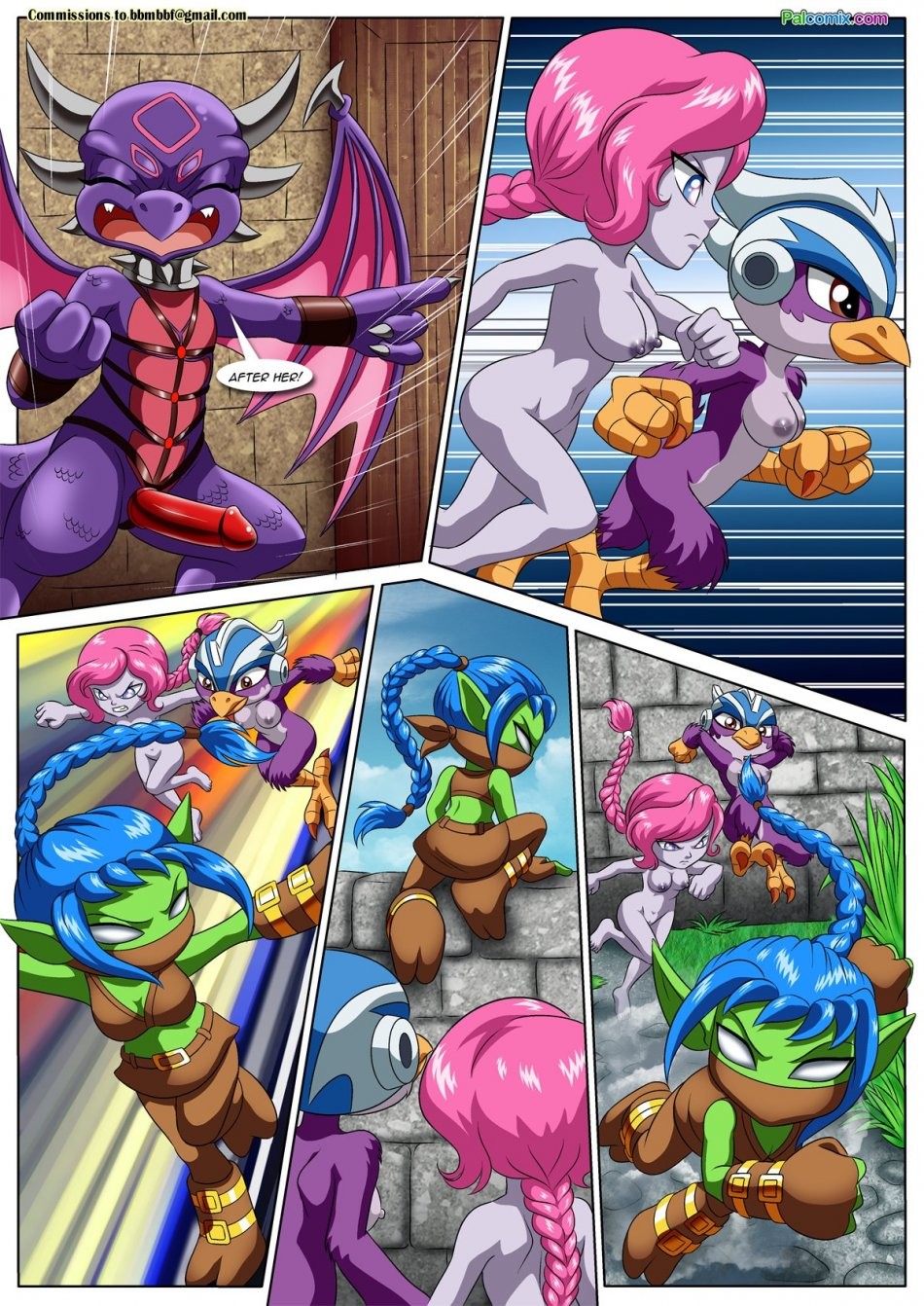 Skylanders Sex Squad 2 porn comic picture 26