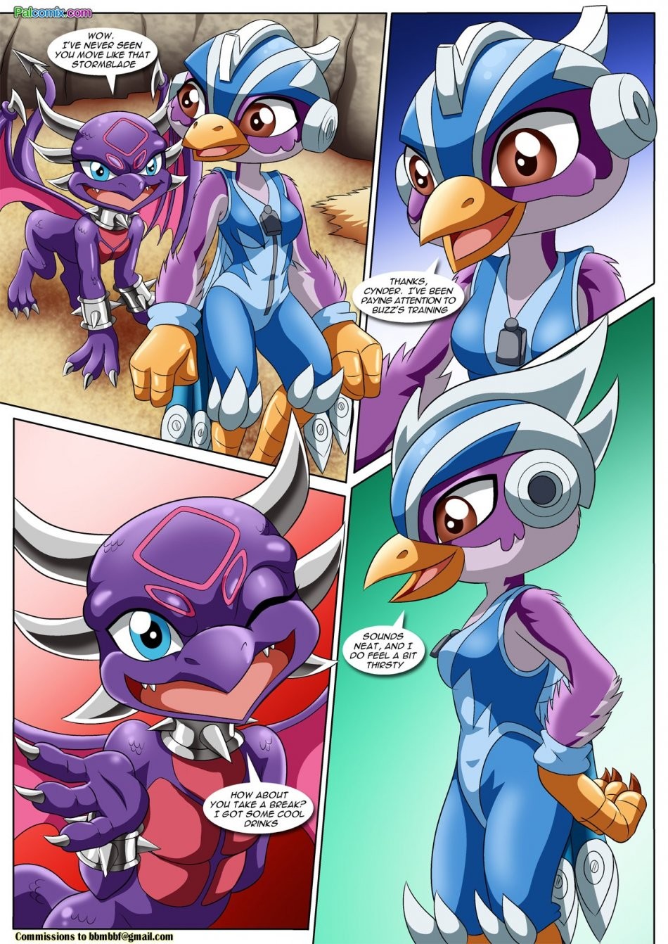 Skylanders Sex Squad 2 porn comic picture 5