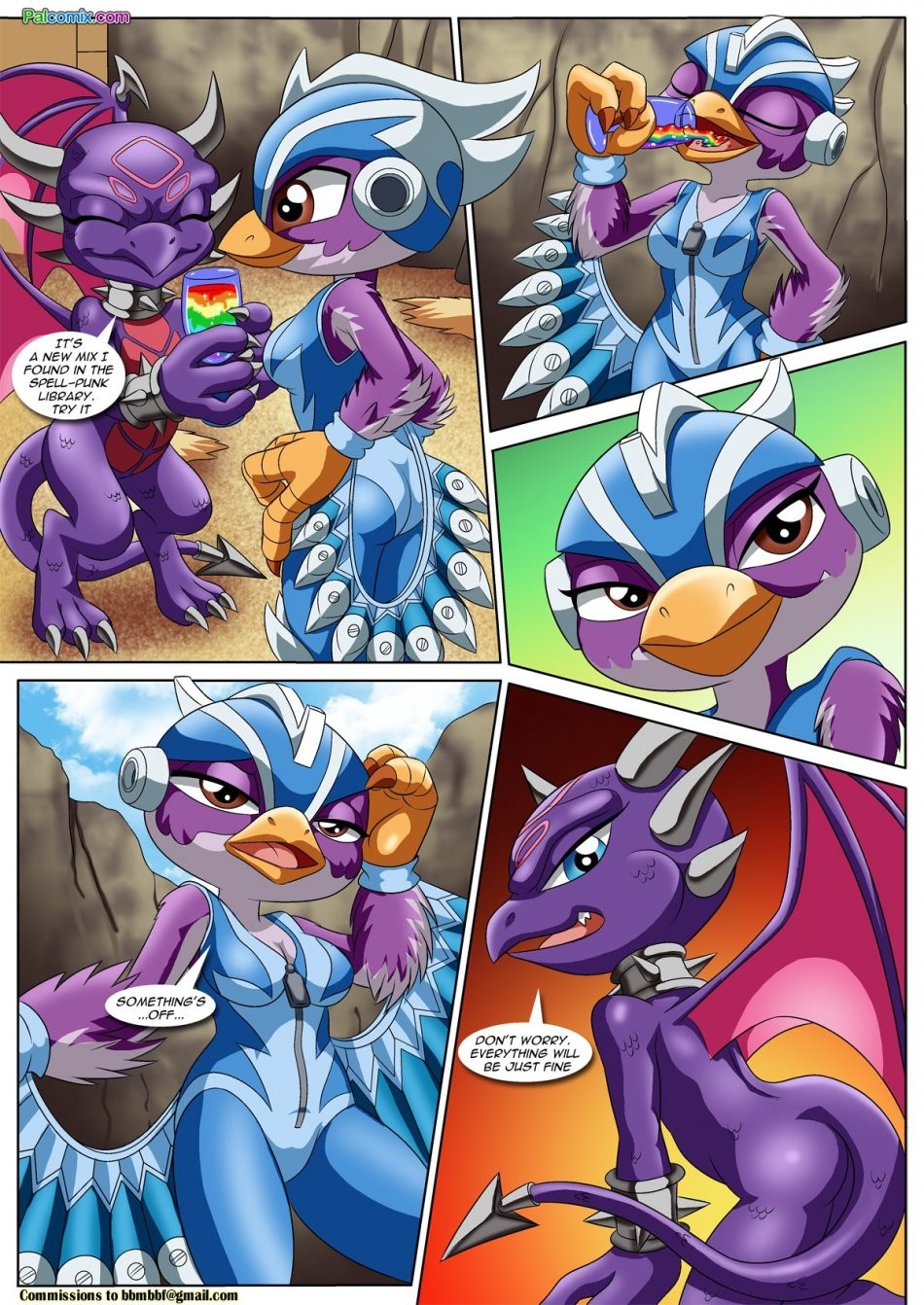 Skylanders Sex Squad 2 porn comic picture 7