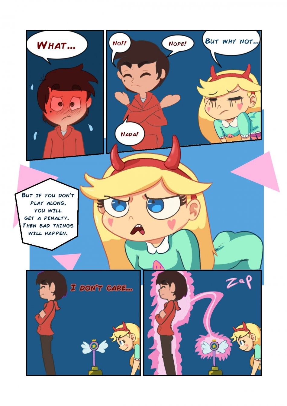 Star Vs. the board game of lust (incomplete) porn comic picture 6